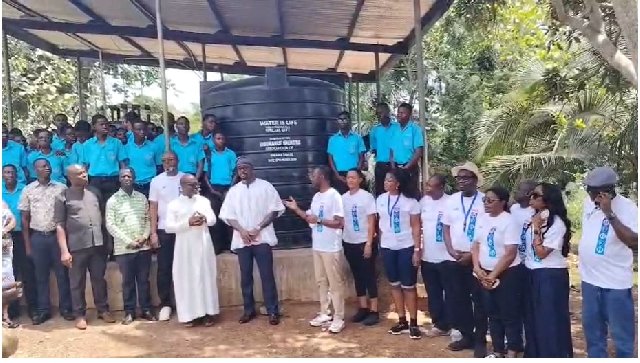 IBAG provides water facilities to help curb St Peter’s SHS campus water crisis